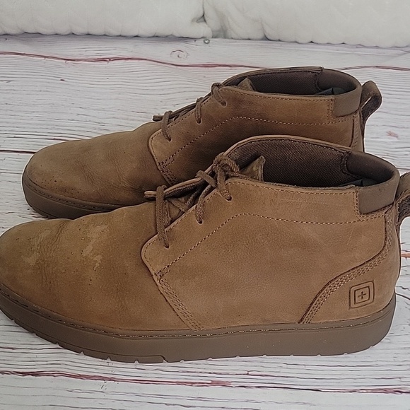 5.11 TACTICAL CHUKKA Men\'s Classic Brown Boots Size 12 main image 6